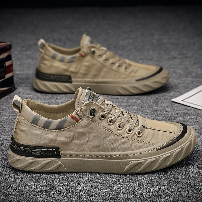 Canvas Men Shoes Comfortable All-match Sneakers