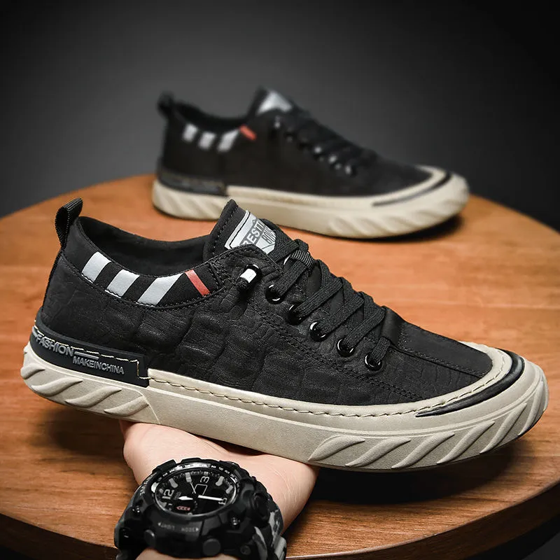 Canvas Men Shoes Comfortable All-match Sneakers