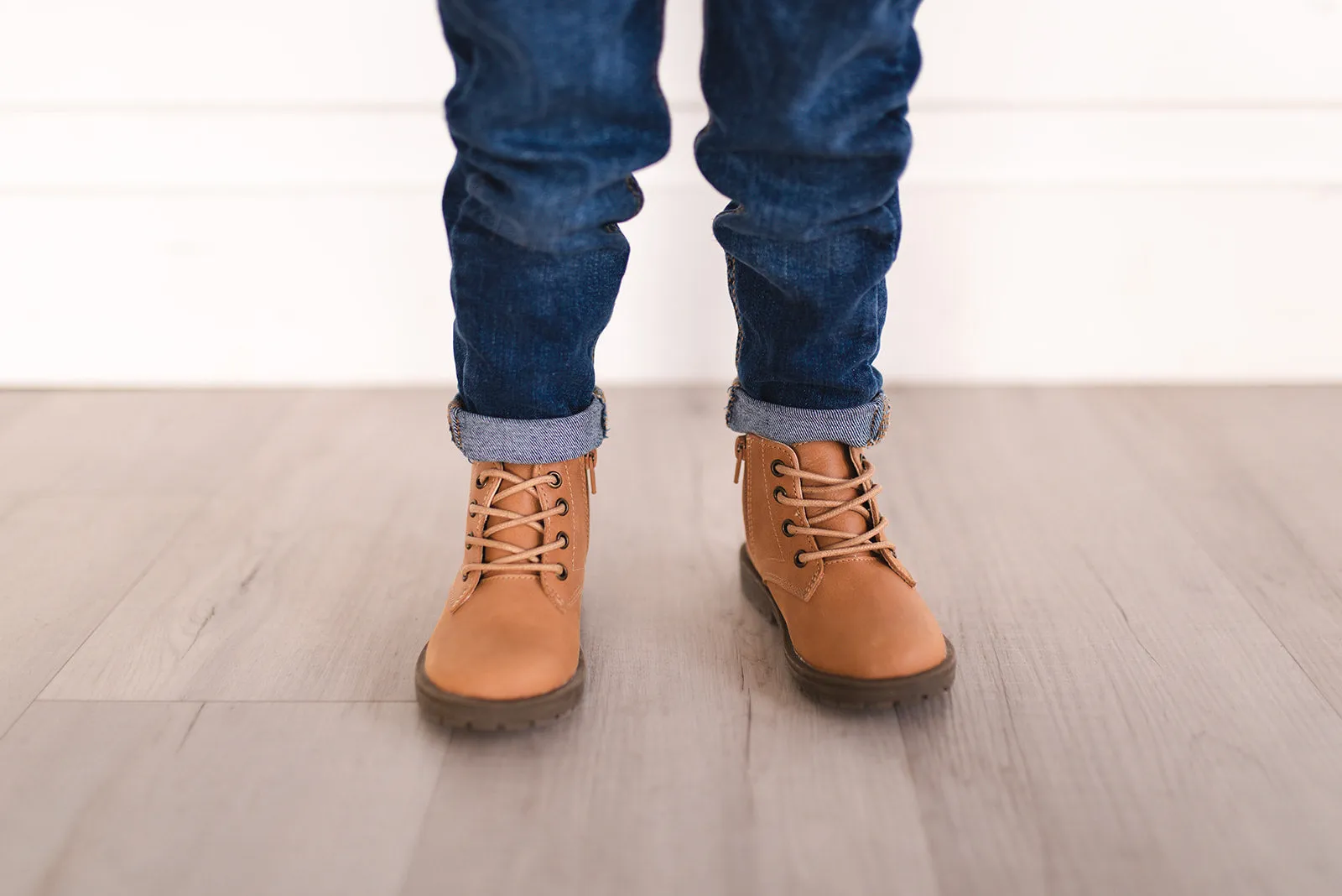 Combat Boots - Wheat Premium Leather