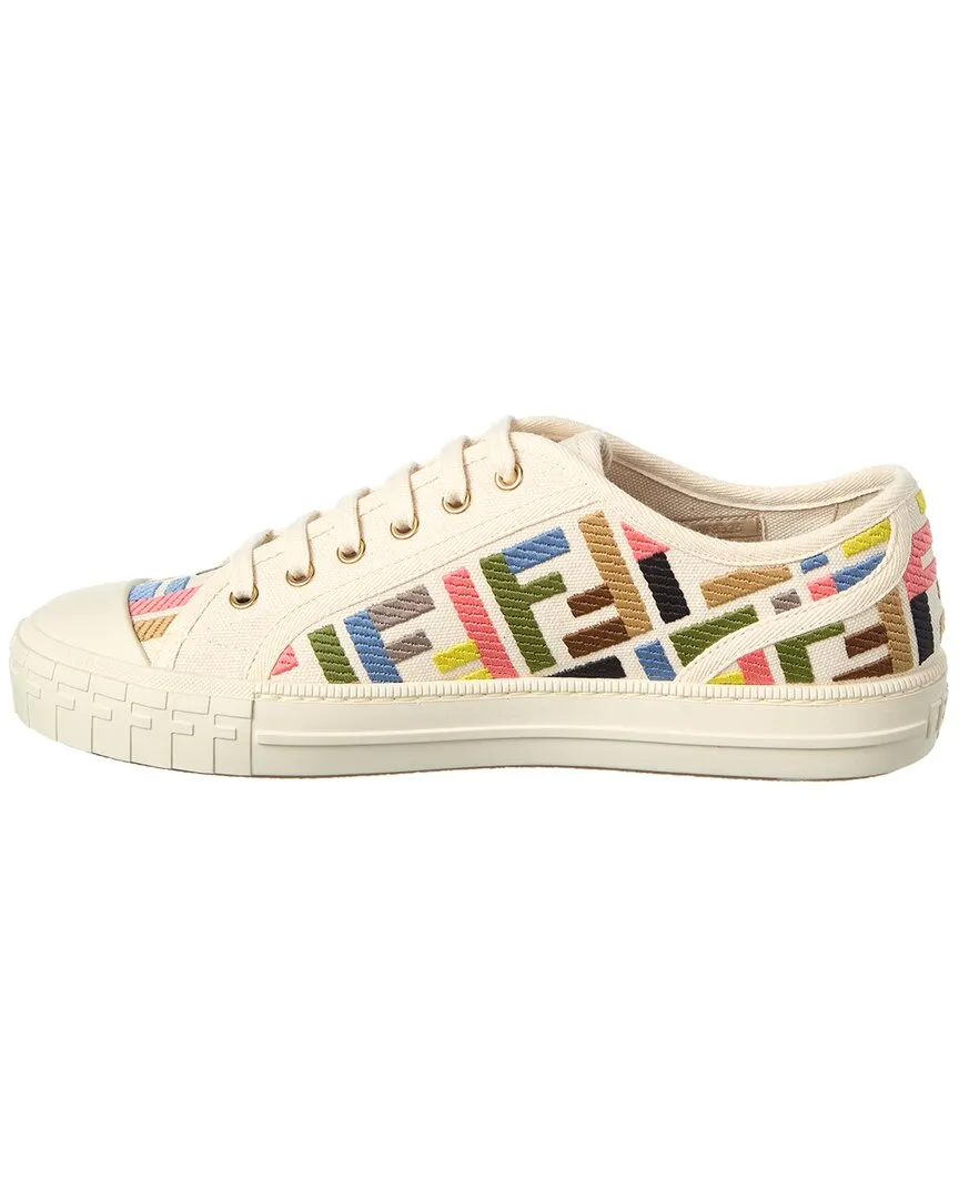 FENDI Domino FF Canvas Sneaker