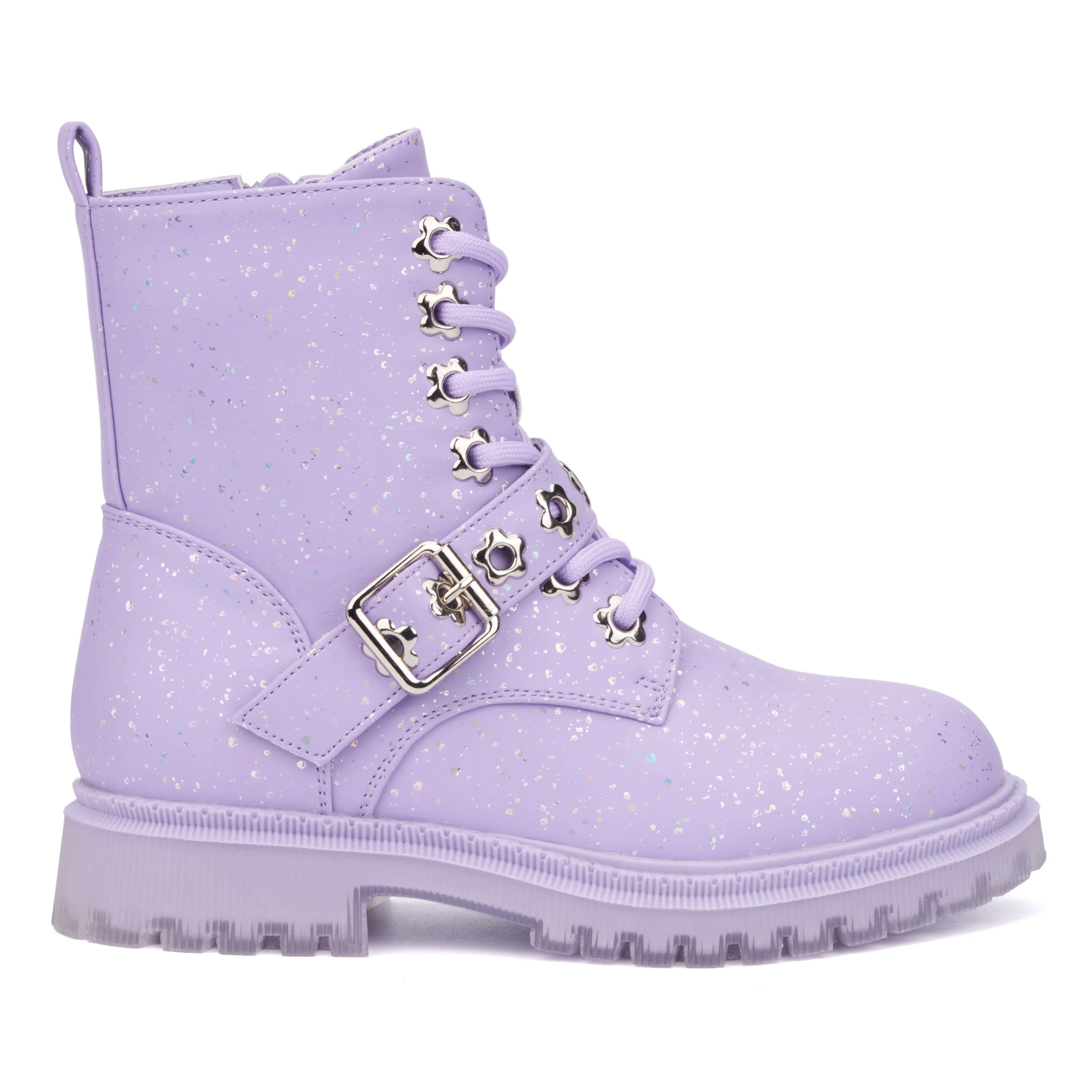 Girl's Star Bright Combat Boot