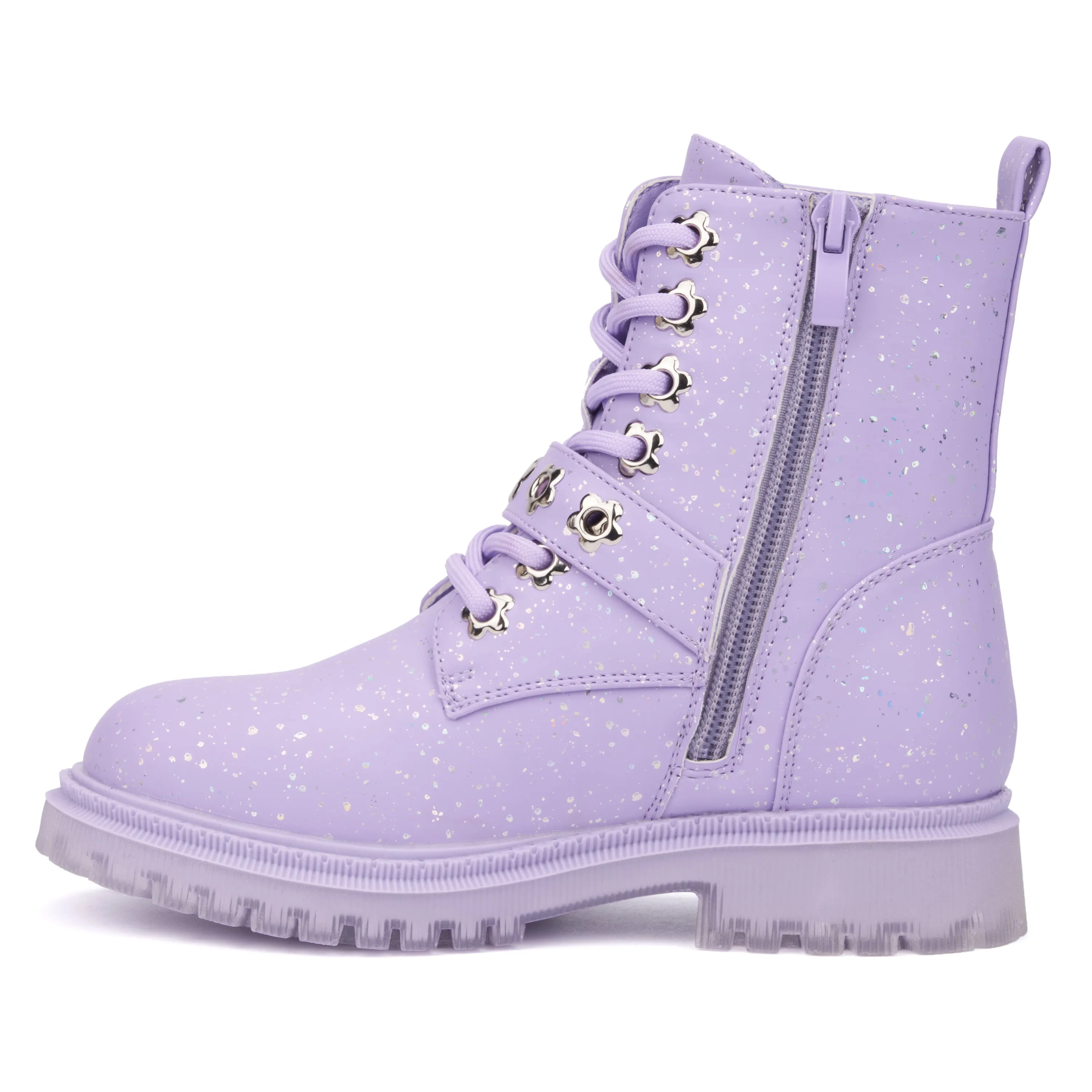Girl's Star Bright Combat Boot