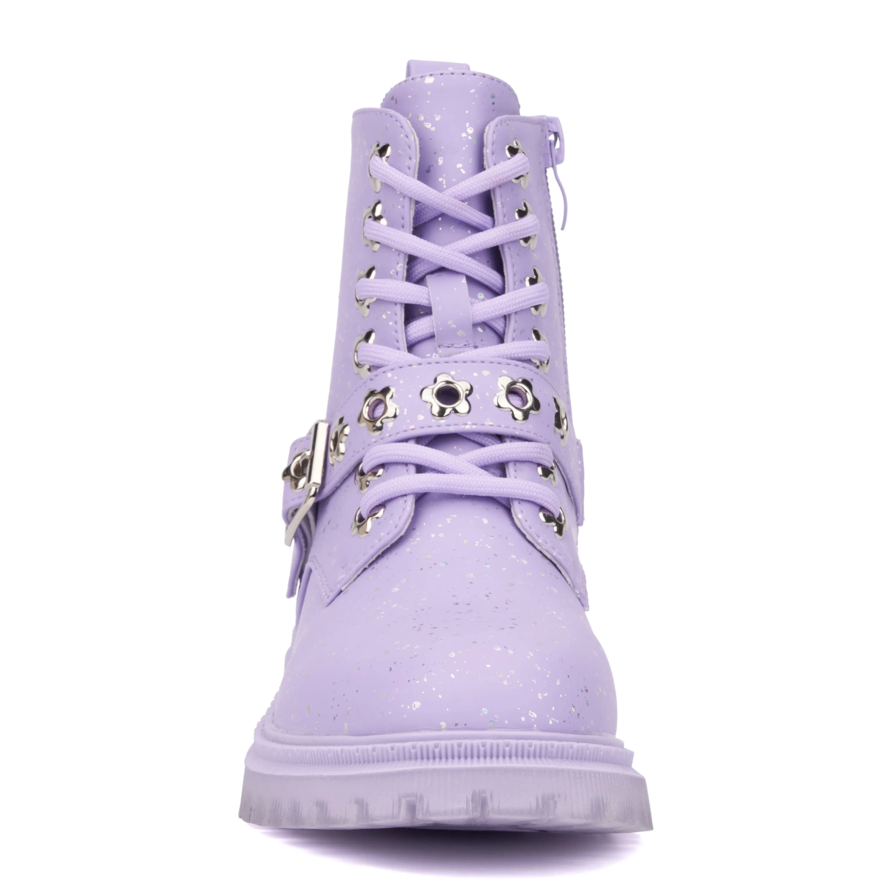 Girl's Star Bright Combat Boot
