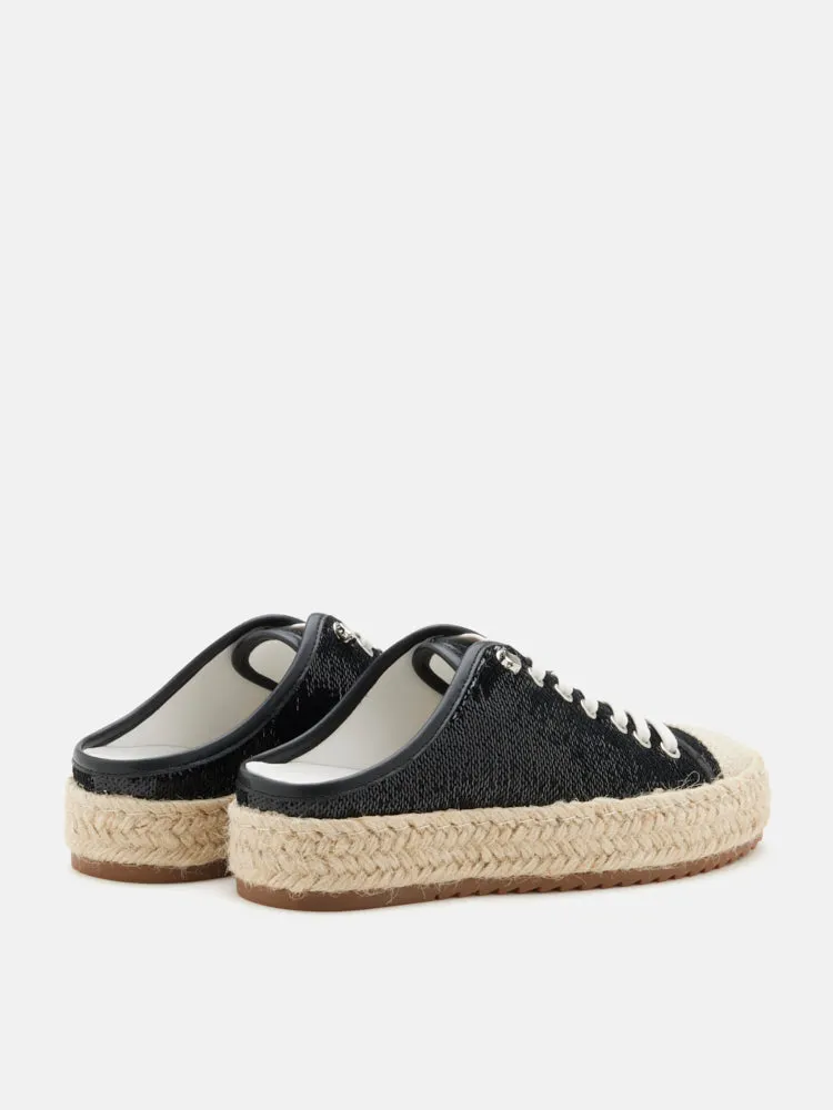 Kamryn Sequin Espadrille Mule Sneakers
