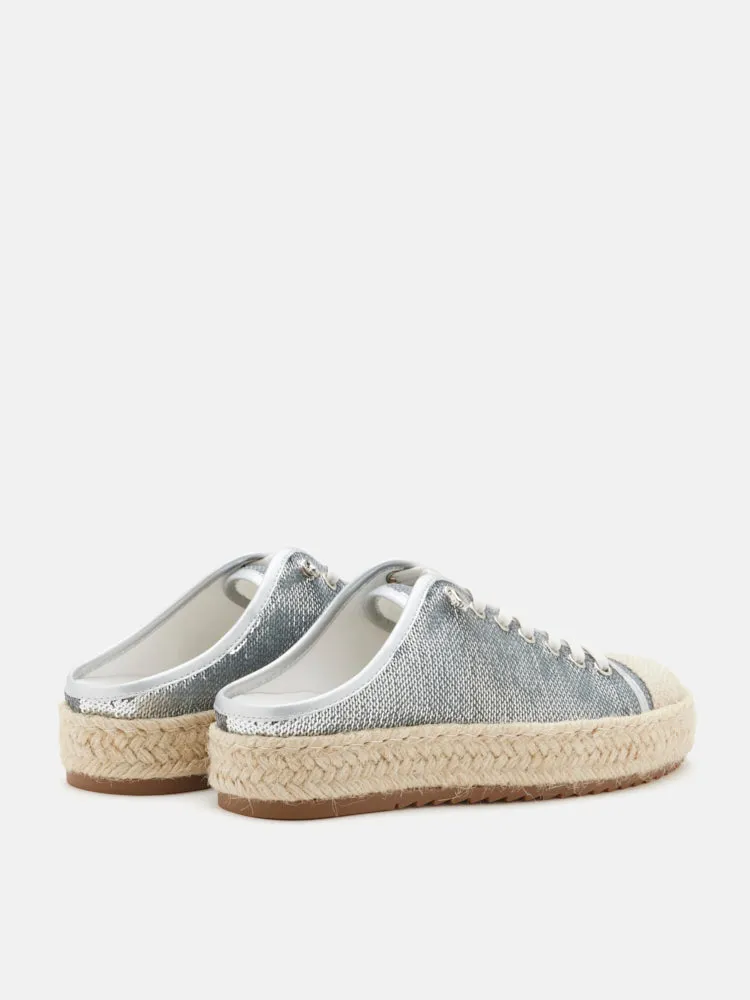 Kamryn Sequin Espadrille Mule Sneakers