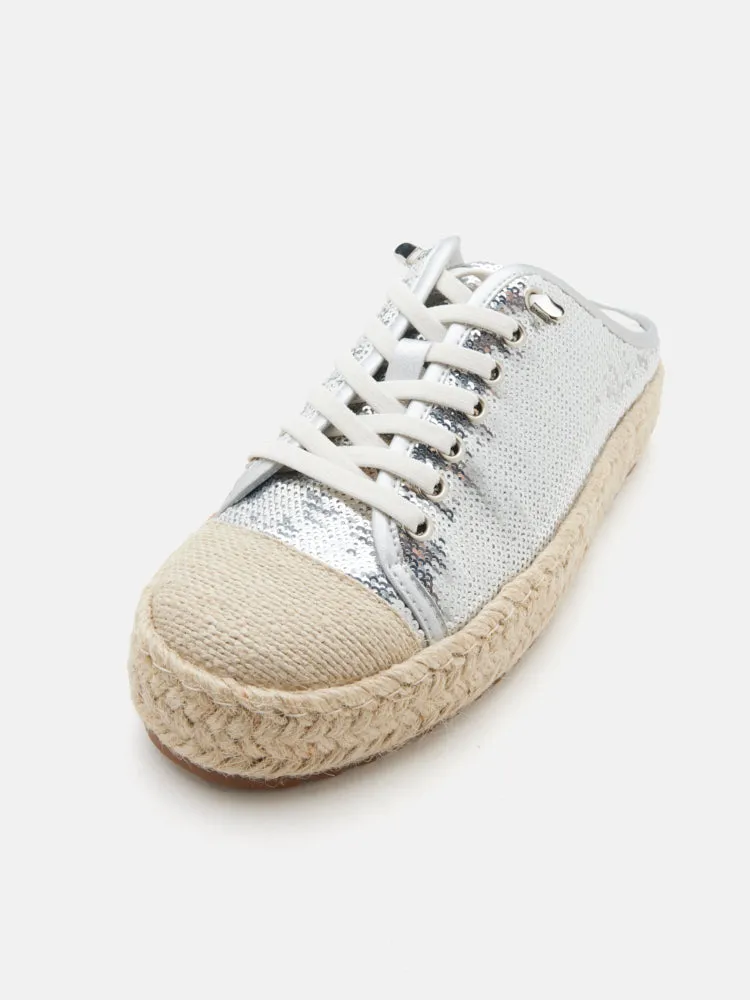 Kamryn Sequin Espadrille Mule Sneakers
