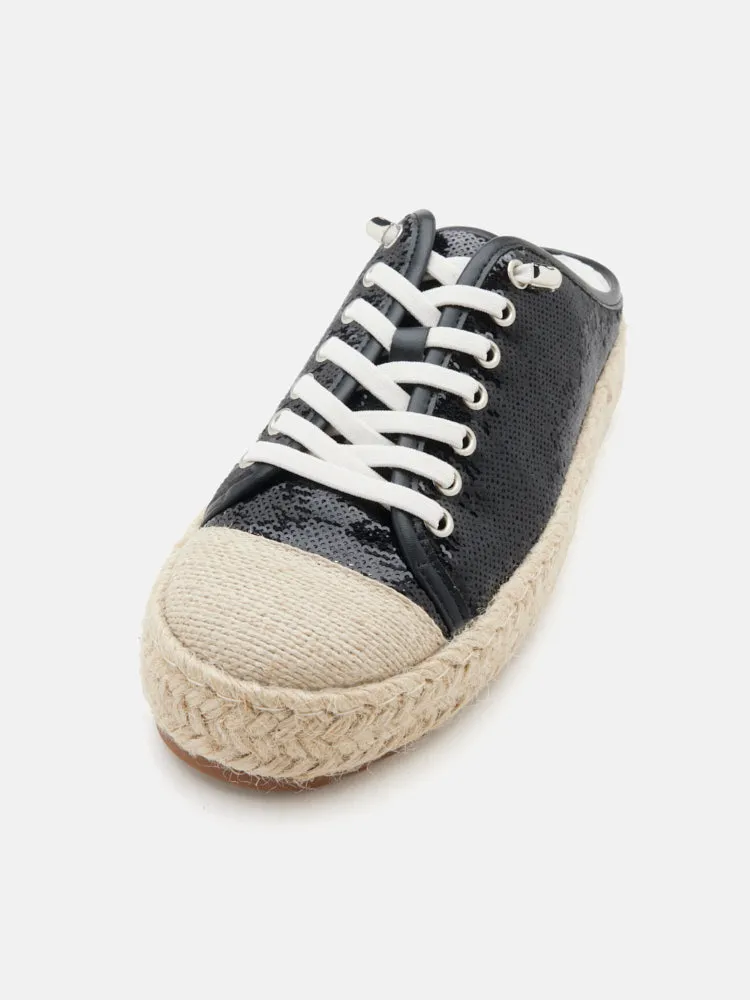 Kamryn Sequin Espadrille Mule Sneakers