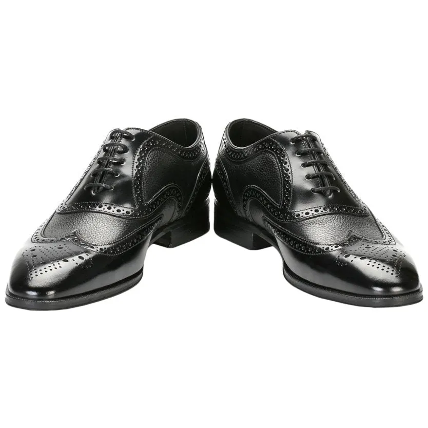 Loake Baskerville Polished Leather Men's Brogue Shoes