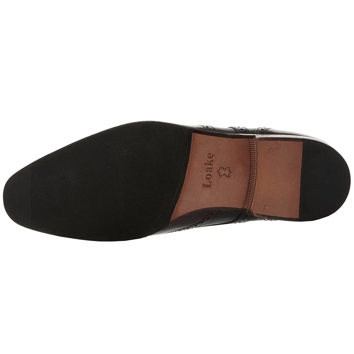 Loake Baskerville Polished Leather Men's Brogue Shoes