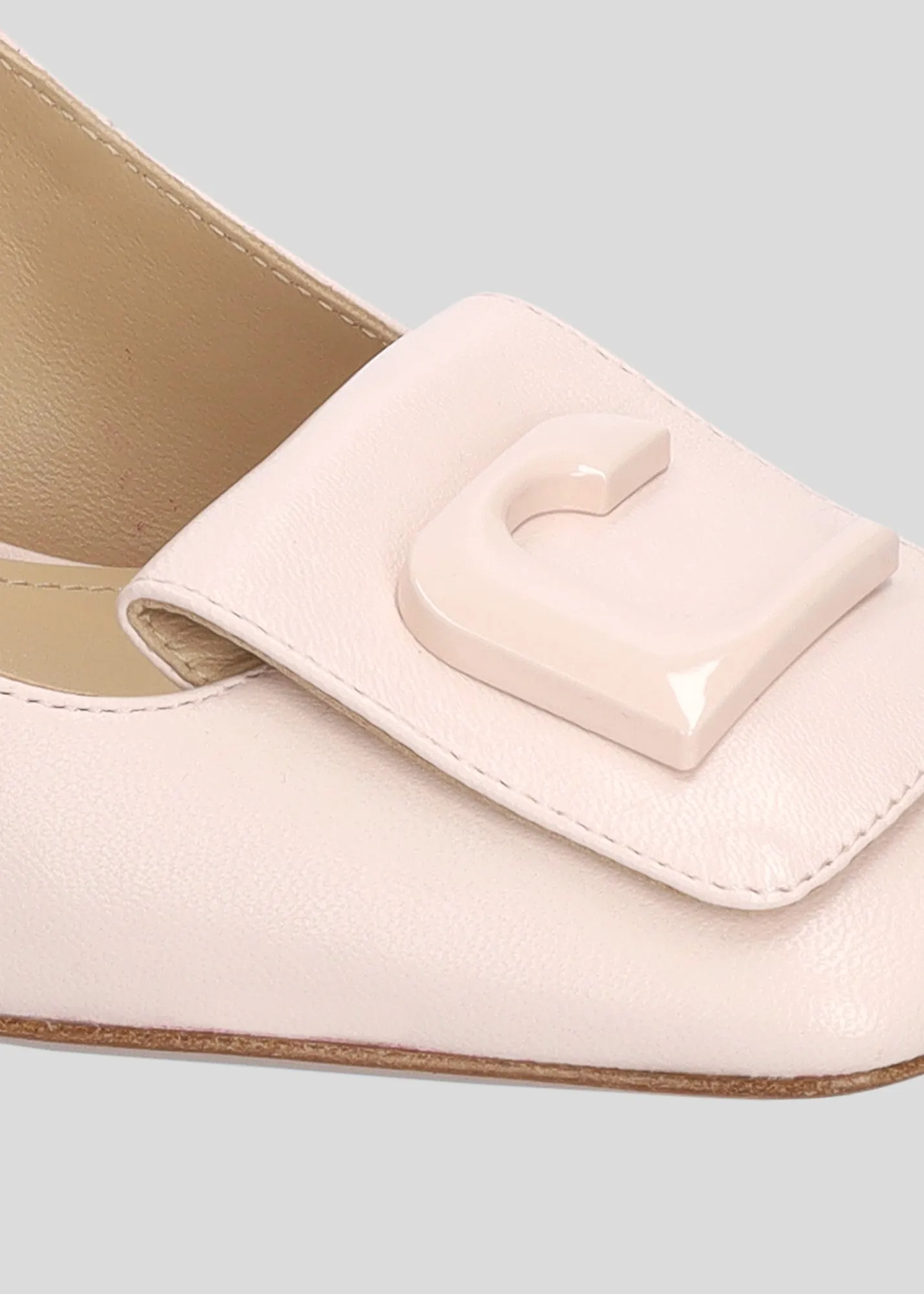 Lola Cruz Lola Pump 55 Pink Leather Heels