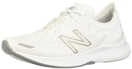 New Balance Men's Dynasoft Pesu V1 Shoe, White/Light Cyclone/Silver Metallic, 10