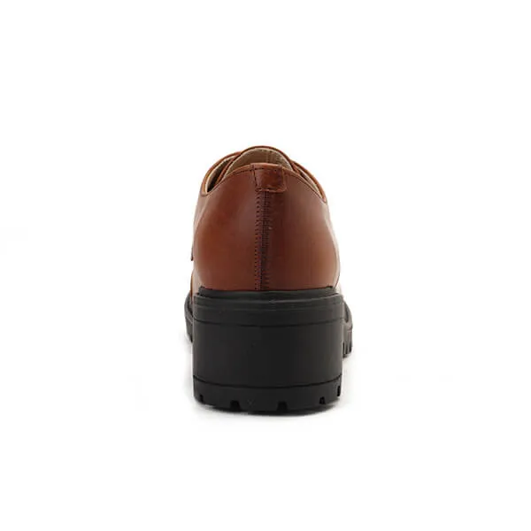Oxfords Laced Up Leather Shoes