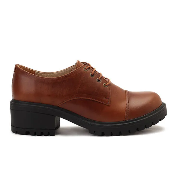 Oxfords Laced Up Leather Shoes