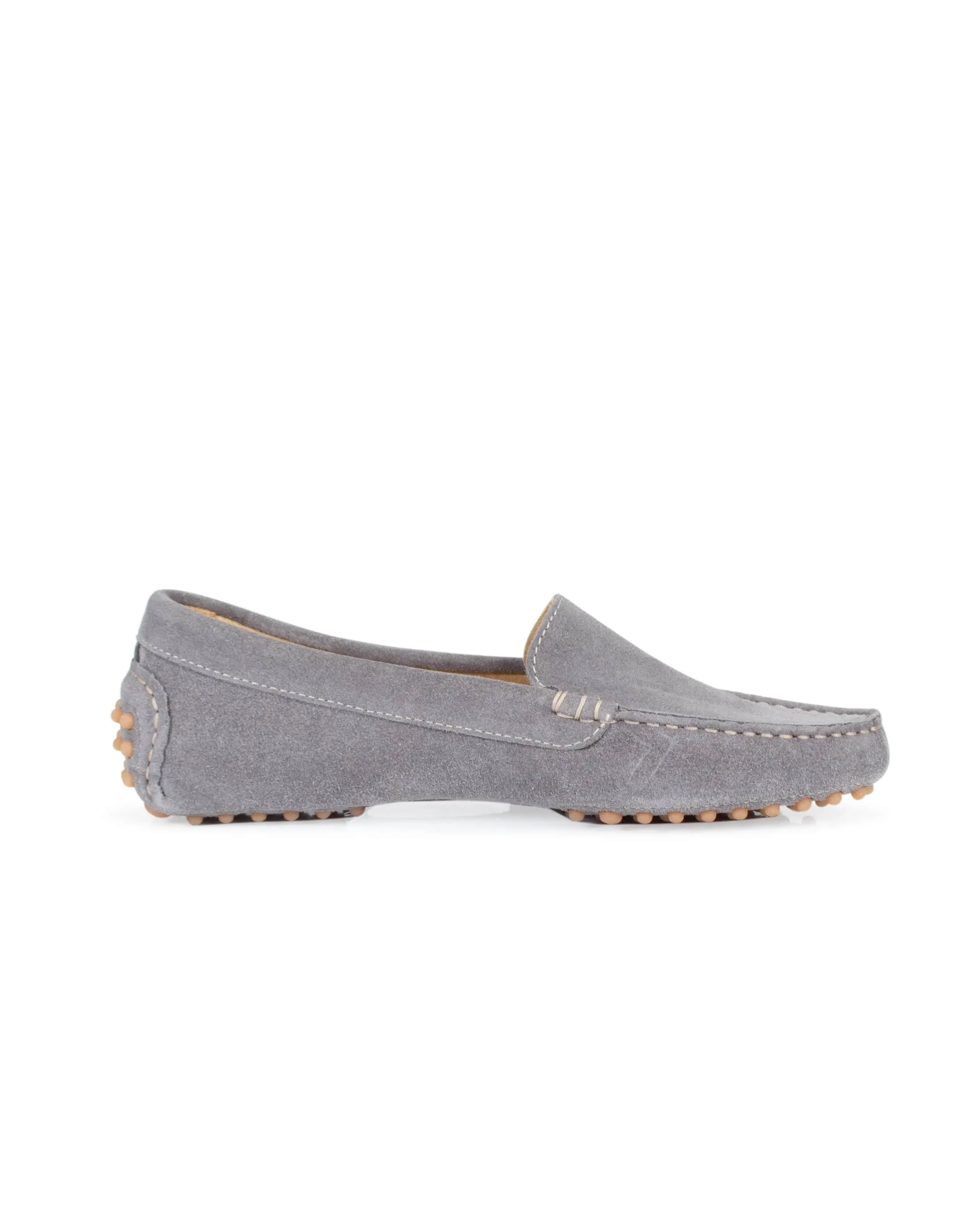 "Felize Suede" Loafer in Gray