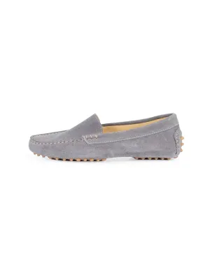 "Felize Suede" Loafer in Gray