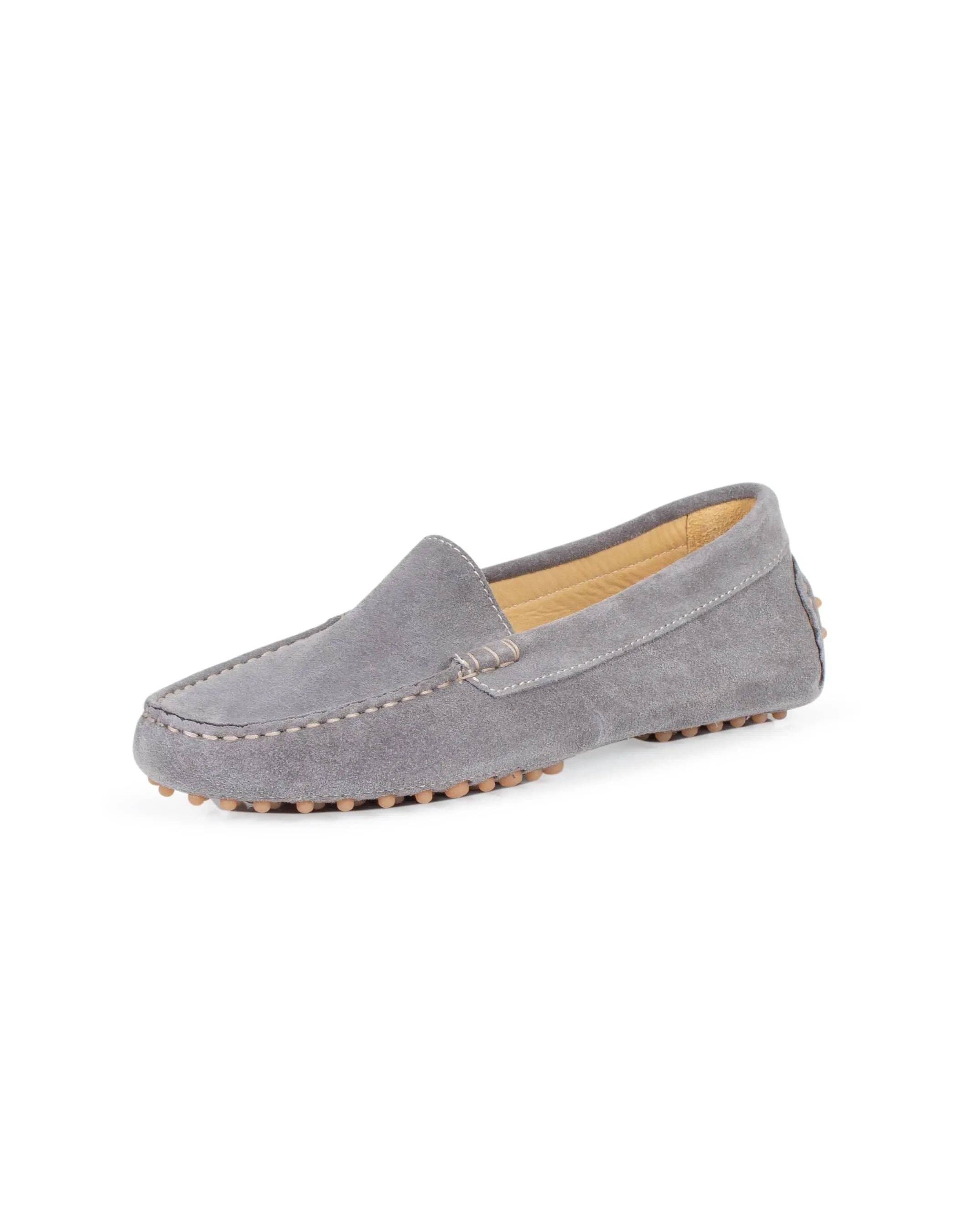 "Felize Suede" Loafer in Gray