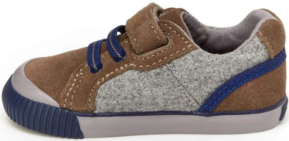 Stride Rite Kids Parker Sneakers- Brown