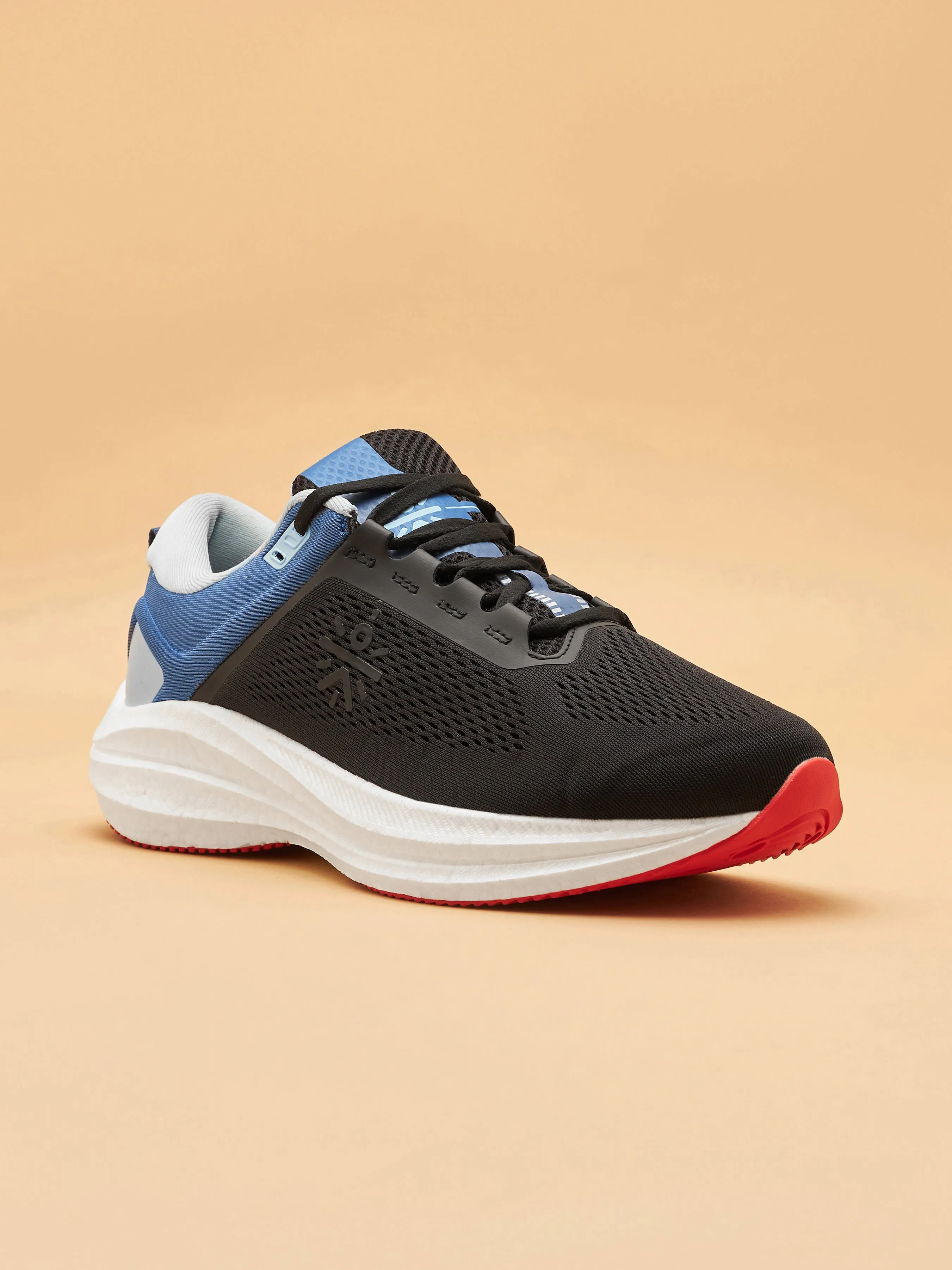 Versa Pulse Men Running Shoes - Black/Blue