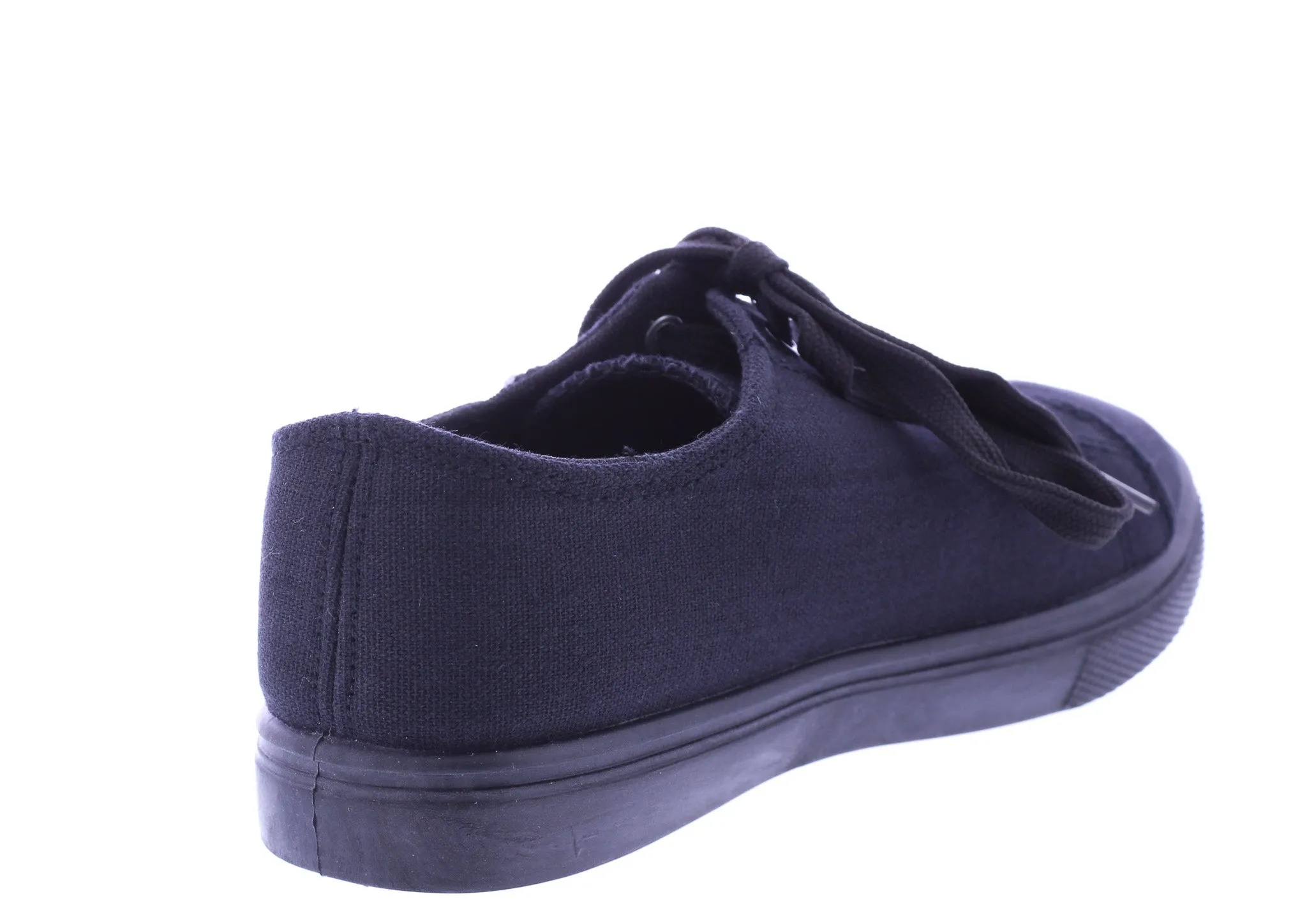 Women Fabric Sneaker with Decorative Zipper